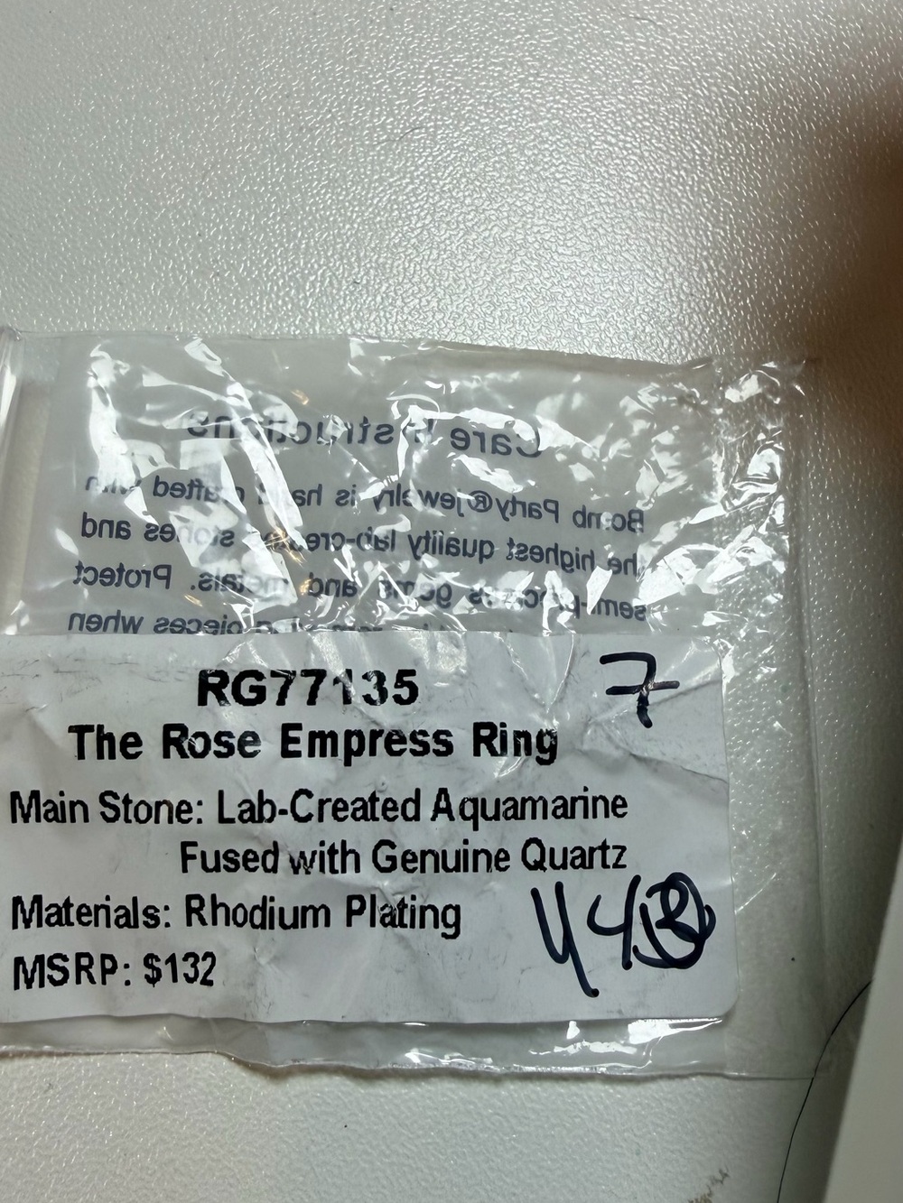 BP - OG - ring size 7 - Picture 3 of 3